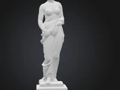 Women Sculpture Grec 3D model