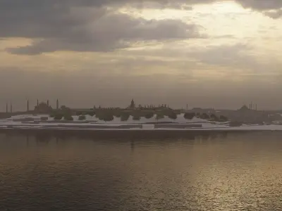 Istanbul Partial 3D Model 3D model