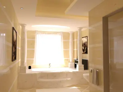 Bathroom 52 3D model