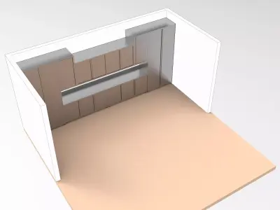 kitchen 55 3D model