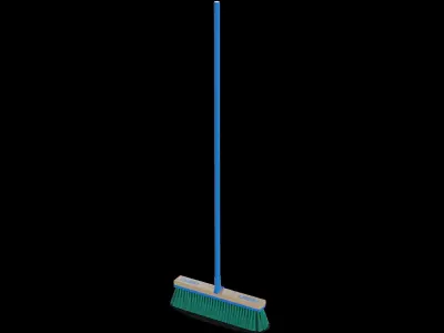 Brooms mops and window squeegees Angle Broom 3D model