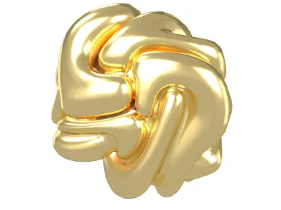 Abstract Shape v33 001 Low-poly 3D model