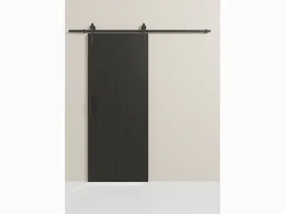 Interior Door 06 3D model