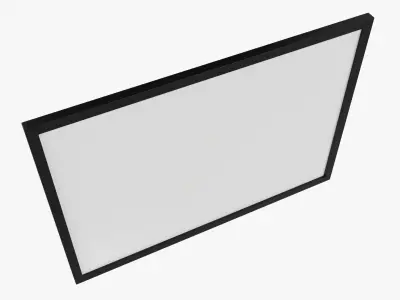 Billboard horizontal mockup 02 3D model