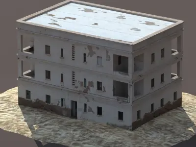 Apartment House 132 3D model