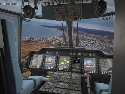  Naval Transport Helicopter Light Grey with Interior 