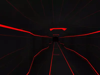 Dark Corridor  3D model