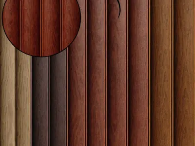 Wood Panel Wall Tile 01 - Seamless Texture