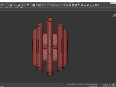 Corbett Arpeggio Wall Sconce Low-poly 3D model