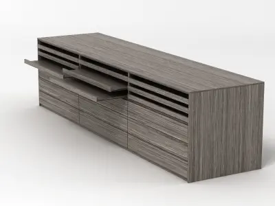 Porro Isola Low-poly 3D model