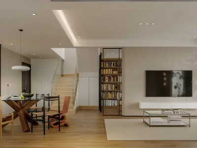apartment interior scenes     3D model 37