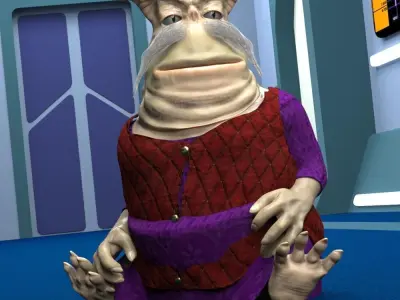 Rigellian for Poser 3D model