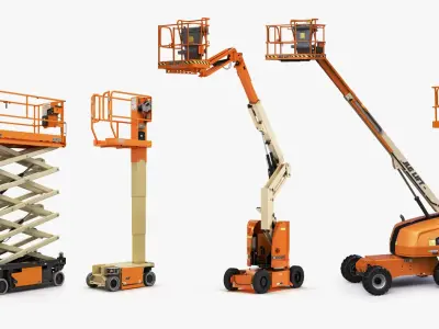  Collection New JLG Scissor Lifts and Telescopic Boom Lifts Rigged 600AJ 400S 430LRT 4045R E300 AJP 