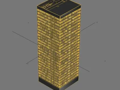 High Office Building 3D model