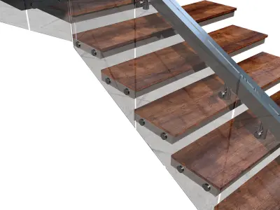 STAIR NO9 A Free 3D model