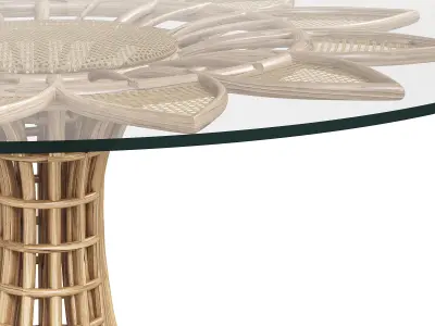 SUNFLOWER DINING TABLE by bakerfurniture 3D model