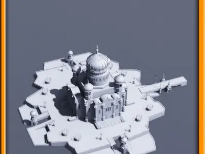 Cathedral of Christ the Saviour  3D model