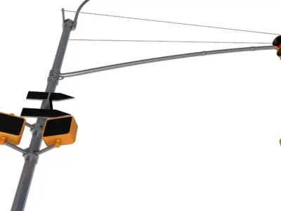 Traffic Lights 3D model