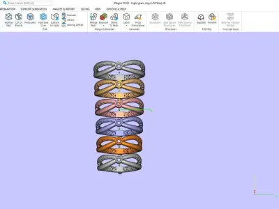 Women Wedding Engagement Ring 6 3D print model
