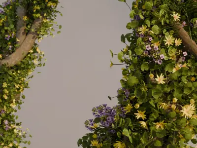 Magical Nature Portal  3D model