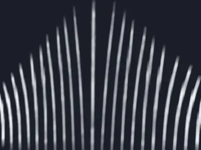 animated fountain 3D model