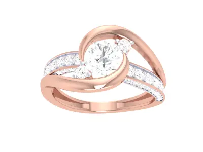  Women Ring MTL 3dm STL OBJ FBX Details 3D print model 59