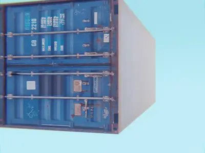 Construction Prop Low-poly 3D model