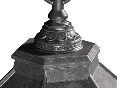  Streetlight Outdoor Hanging Pendant lamp  3D model