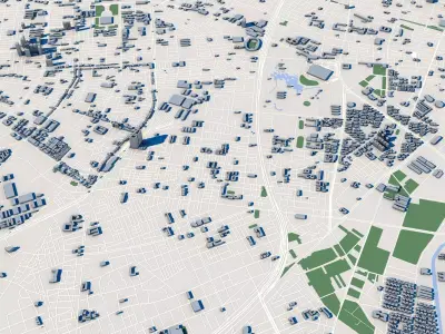 Kaohsiung City Taiwan 3D model