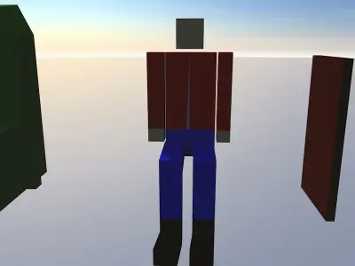 Interior chair in sky Free 3D model