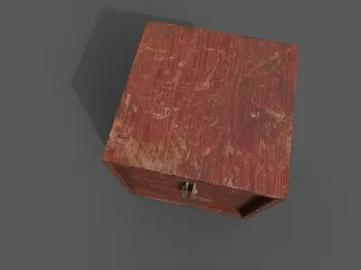 Old Modern Furniture 3D Model Terror Low-poly 3D model shop