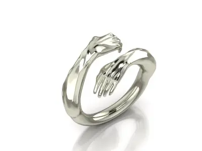Ring hands 3D print model  3D print model