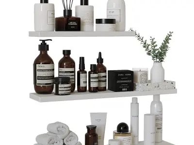 Decorative bathroom set 15 3D model