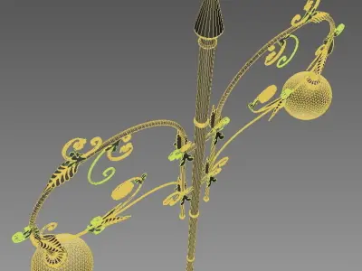 Street Lantern Classic 3D model