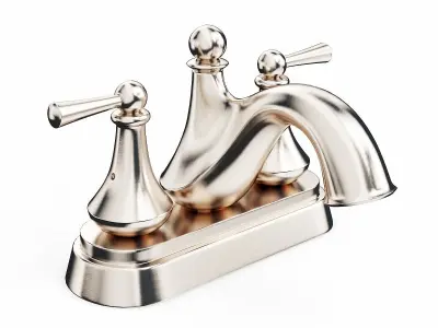 Bathroom faucet design v05 3D model