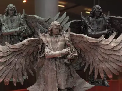 Fallen Angel Lucifer Modern  3D model