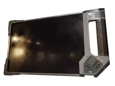 Sci-fi Touchpad Low-poly 3D model