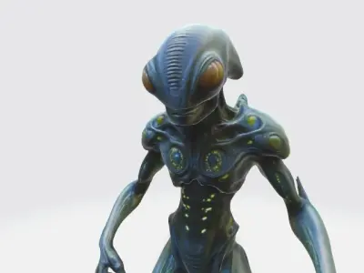 Alien 3D model