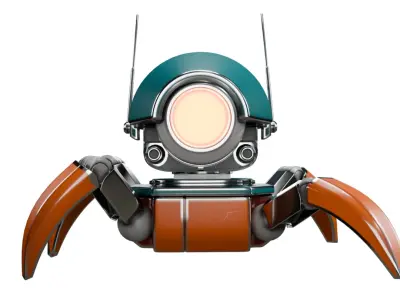 Sci-fi Robot 3D model