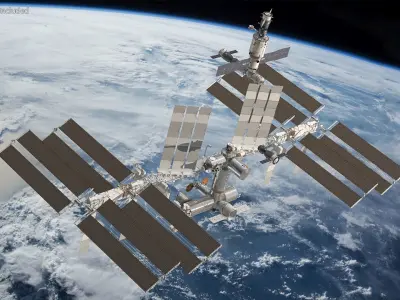  International Space Station Habitable Artificial Satellite 