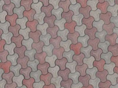 Milano Concrete Paving pbr Texture