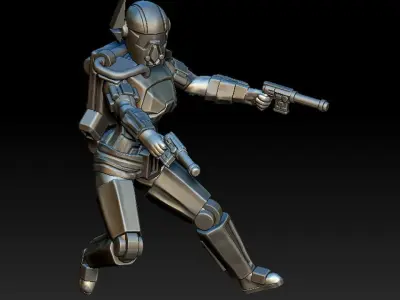 Mandarin Warriors Army Collection 3D Model Pack