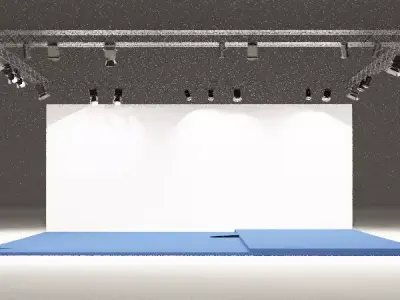 Teather Spotlights and for stand 3D print model