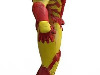 Avengers endgame IRON MAN 3D model Low-poly 3D model