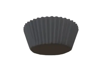 Cupcake Case v1 002 Low-poly 3D model