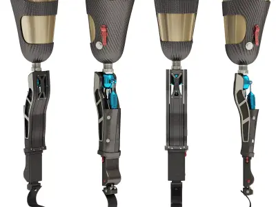 Prosthetic Leg 3D model