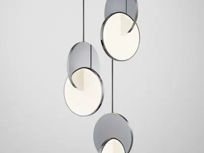 ECLIPSE PENDANT Low-poly 3D model