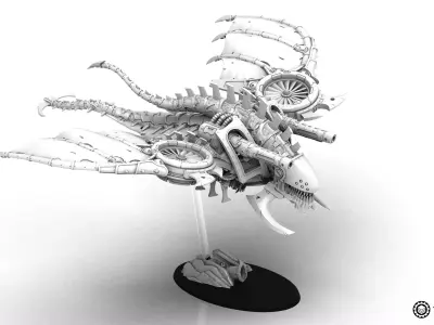 Iron Hive - Harbinger titan 3D print model