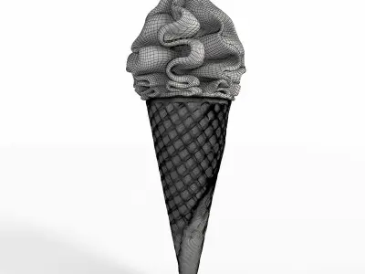 Ice Cream 3D model