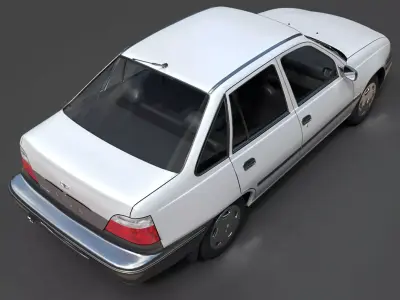 Daewoo Nexia Cielo  Detailed High-Poly 3D Model 3D model